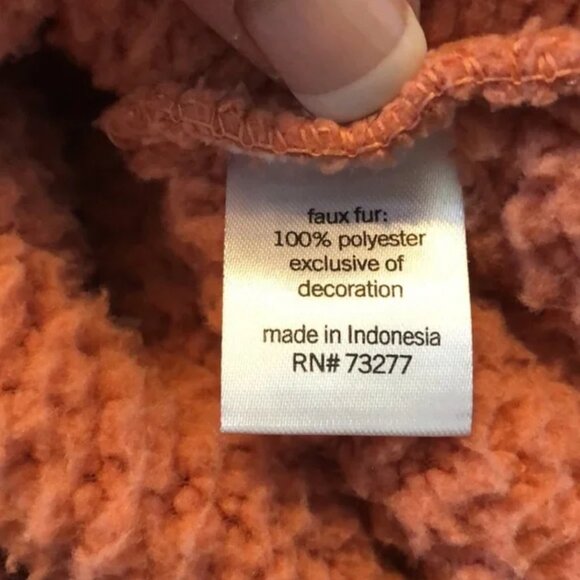 SO Long Sleeve Quarter Snap Sherpa Pullover szXS - Picture 12 of 14